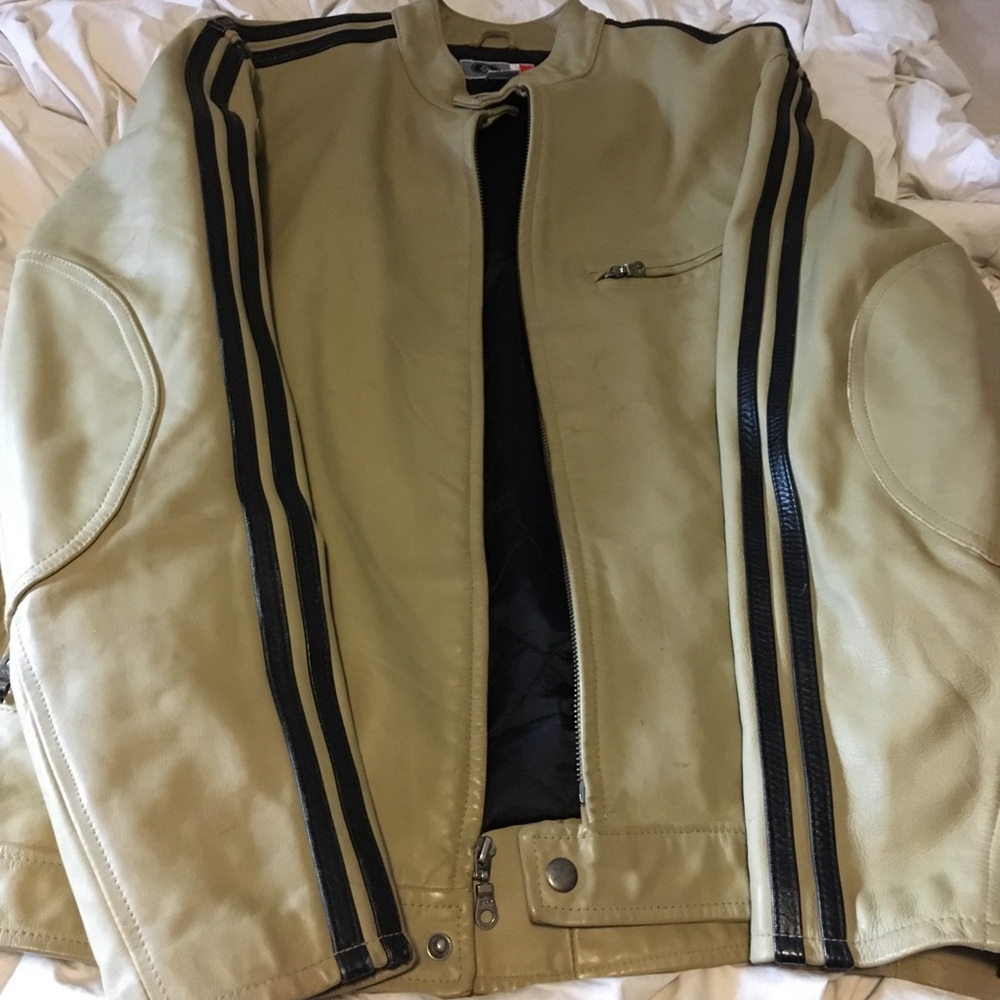 XL Arizona Jeans Leather Motorcycle jacket